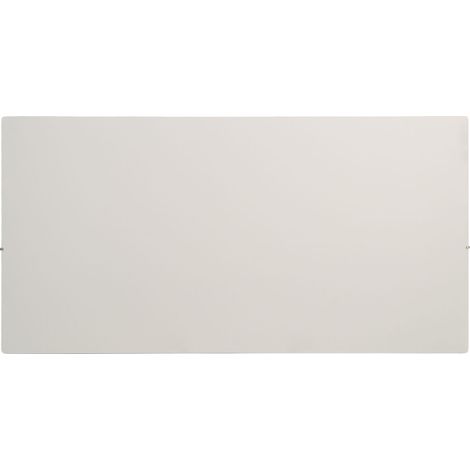 Radiateur électrique à inertie connecté Valderoma Lithea Kherr Connect 1700 W horizontal 101x35 cm Blanc Quartz