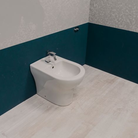 Vitra – Bidet flush Zentrum – Hauteur ajustable – Installation murale – Design moderne pour salle de bain (1/2)