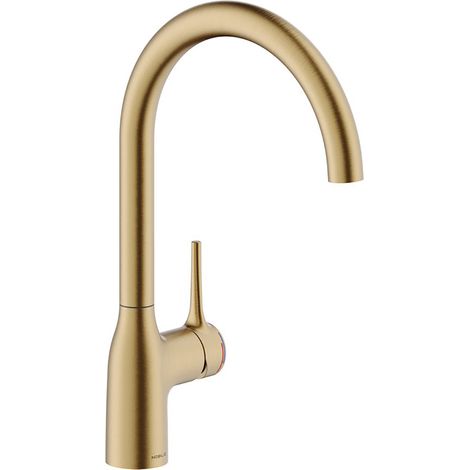 Systemceram Küchenarmatur Mania Soft Mattgold Hochdruck (1/3)