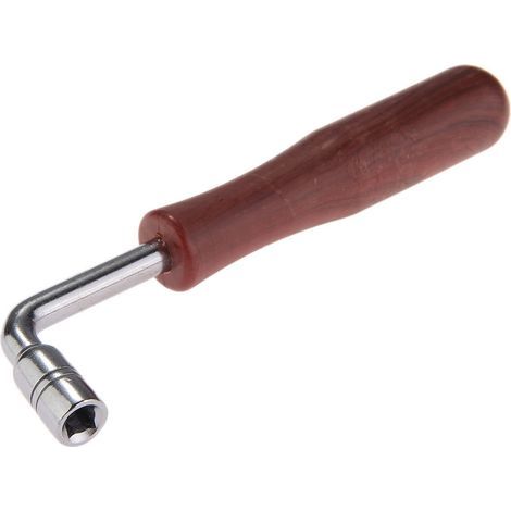 Professioneller L-förmiger Klavierstimmhammer, quadratisch, Edelstahl, professioneller Adapter für Saiteninstrumente (1/5)