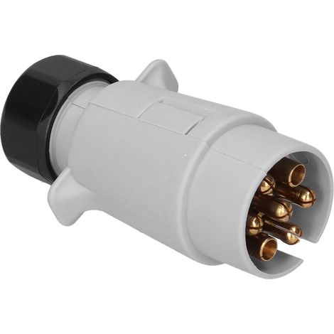 Adaptateur de Prise 7 Broches Européen Étanche pour Remorque, Camping-Car et Véhicule Commercial (1/5)
