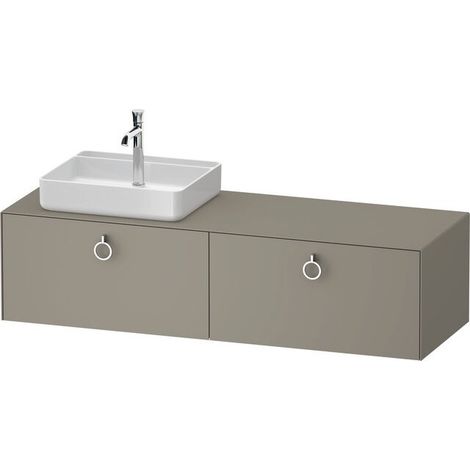 DURAVIT WT4890L92920010 Console WTU wh White Tulip 550x1600x