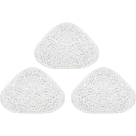 Recharges de chiffons en microfibre AURA (lot de 3) pour balai vapeur/balai à vapeur/balai pulvérisateur (1/5)