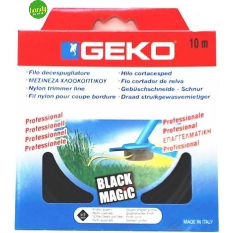 Filo decespugliatore nylon quadro 3 mm x 10 m