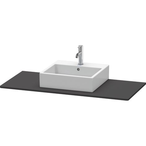 Console Duravit XSquare, 1 découpe, 800x16x550mm, XS060D08080,