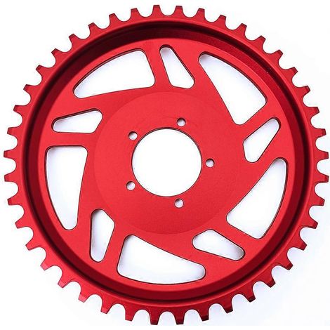 42-Zahn-Kettenblatt für Bafang BBSHD Mittelmotor-E-Bike, Ersatz-Kettenblattschutz, rot (1/5)