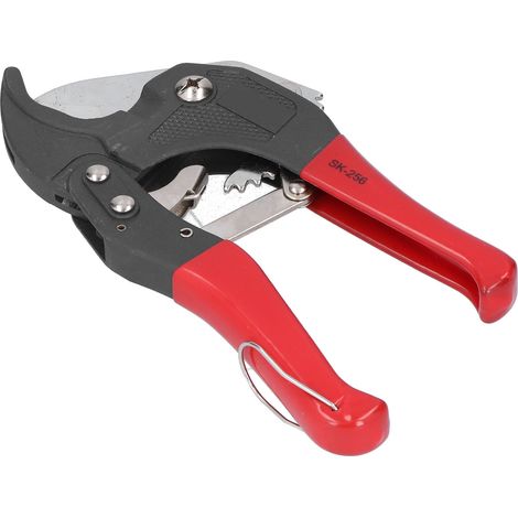 Coupe-tubes autobloquant à lames dentelées, outil de coupe rapide avec verrouillage de sécurité, capacité de coupe 42 mm (1/5)