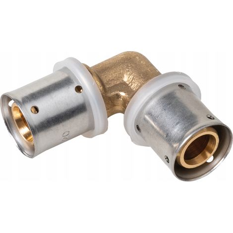 Codo PEX 32x3.0 Conector Alupex prensado Abrazadera TIPO U, RF, H, TH (1/5)