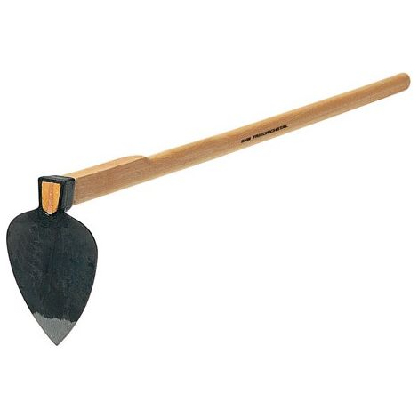 Azada corazón estrecha cintura 0 con mango de fresno 135 cm