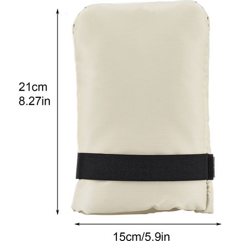 Protection pour Robinet Exterieur – 210D Oxford – 15X21cm/18X25cm – Noir, Gris, Buff – 1 Pièce (1/2)