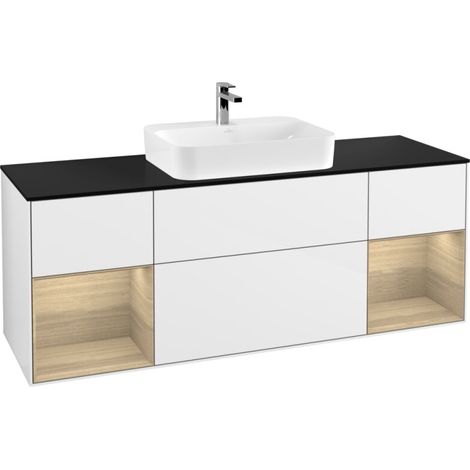 Villeroy & Boch F452PCGF Meuble sous-vasque Finion F45 (1/2)