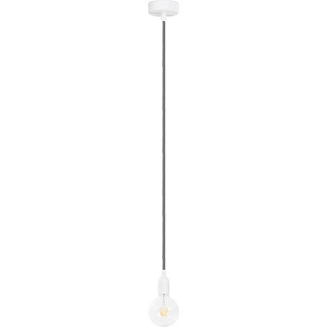 Merlotti 36.023 Sospensione con Cavo Tessile, Grigio, 2 Metri (1/2)
