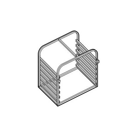 Structure Porte-Grilles pour Four GN 2/1 - 11 Niveaux - Moduline