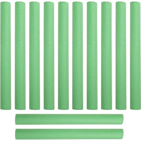 Set of 12 foam trampoline sleeves - Protective trampoline sleeves - Green (1/5)