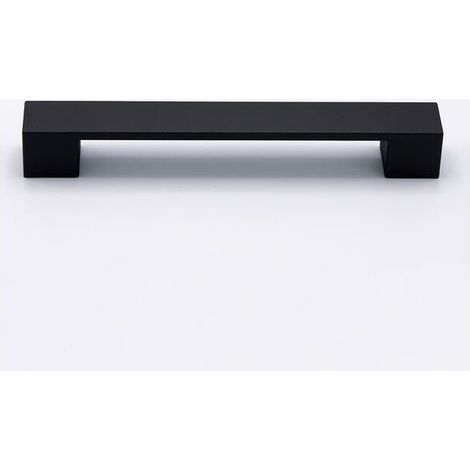Maniglia laccata nera lunga e sottile da cucina 197x26x27mm - 304B Cook