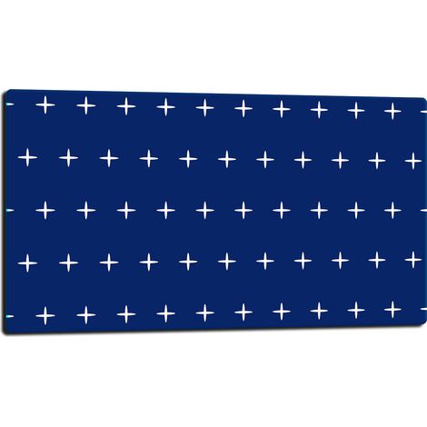 PLAQUE DE PROTECTION EN VERRE POUR CUISINIÈRE, MODÈLE 80x52 (1/5)