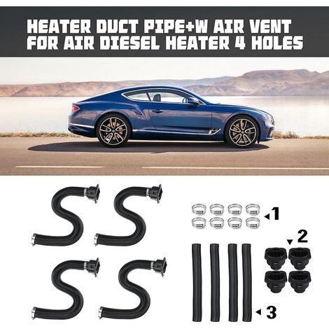 tuyau D'echappement Avec Echangeur Carr Pour Direction Chauffage De Parking 42mm Etir Max 80cm (1/5)