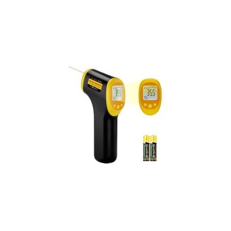 Termometro a infrarossi Crezuo Ink-Ift04, termometro industriale digitale senza contatto -32