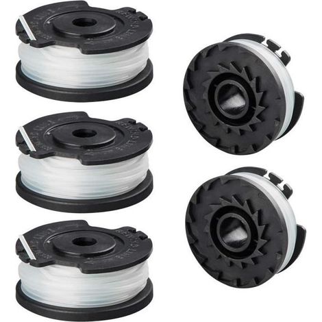 TEENO VPCD2095 Lot Reflex 5 bobines de 5 mètres de Fil Blanc 15 mm4 (1/2)