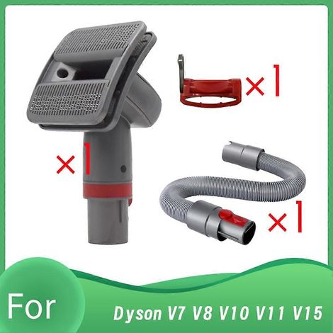 Kit de toilettage pour animaux compatible avec les aspirateurs V7, V8, V10, V11 et V15, comprenant des brosses pour paniers pour chiens et chats et des outils de toilettage. (1/5)