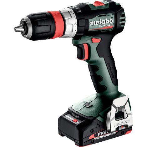 Trapano avvitatore a percussione a batteria Metabo SB 18 L BL Q (613158500) metaBOX 145 18 V, 2x2 Ah Li-Power + SC 30 (1/4)