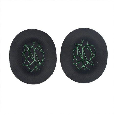 Ersatz-Ohrpolster für 5- und 7-Zoll-Kopfhörer, ergonomische Ohrpolster aus Memory-Schaum, weiche Polsterung, kompatibel mit Kopfhörern, 2er-Pack, schwarz, optimaler Komfort für den täglichen Gebrauch (1/5)