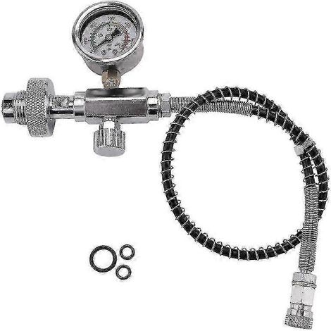 Adaptateur de remplissage pour station d'air PCP, compatible avec les bouteilles de plongée, avec adaptateur DIN G5/8 et tuyau de 50 cm S202 (1/5)
