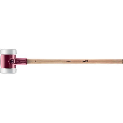 Marteau de frappeur, Superplastique avec boîtier en fonte malléable, manche en bois hickory D=140 mm 3007.141 (1/5)