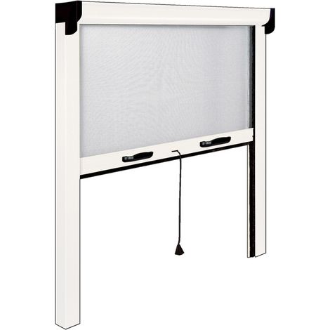 ZANZARIERA OPERA 120X160 CM VERTICALE BIANCO