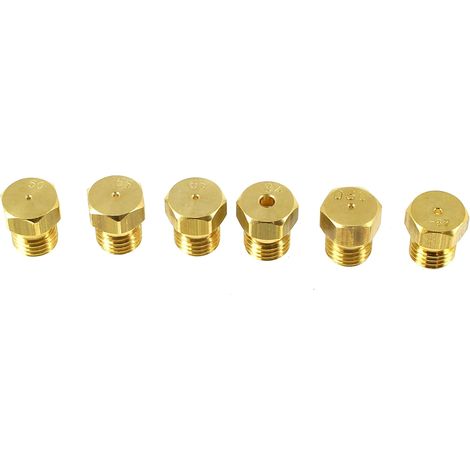 Smeg – Injecteurs gaz butane pour cuisinière – Buses compatibles CG90X, SCB91MFX5, SCB92MFX5 – Accessoire pour réchaud à gaz