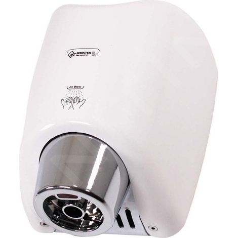 Jet Dryer Sèche-mains - Sèche-mains sans contact Jet Dryer BOOSTER, plastique ABS blanc 8596220009326 (1/5)