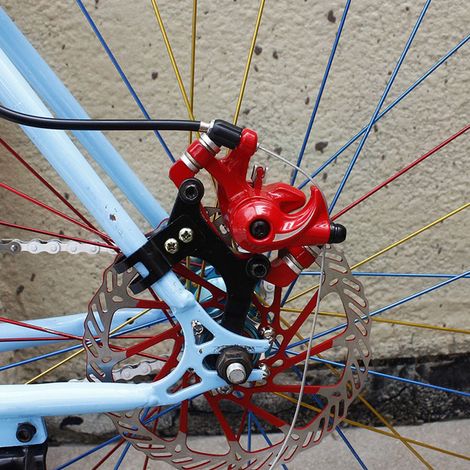Support de montage pour adaptateur de cadre de modification de frein à disque de vélo (32 mm)