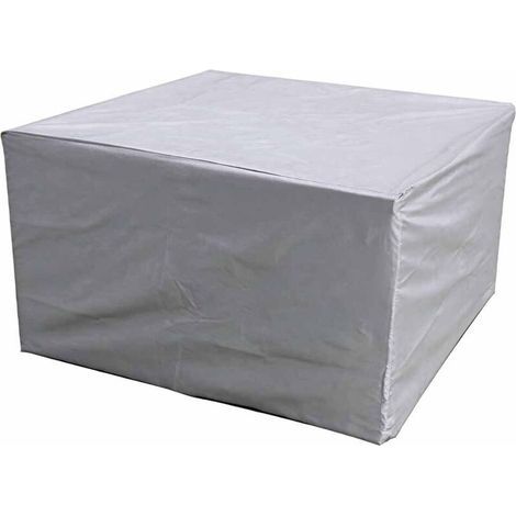 Spa Couverture,Le Spa Extérieur Carré De Couverture De Spa,100% UV, Poussière,Housse De Protection pour Jacuzzi De Jardin Anglais (Argent,205 x 104 x 71 cm) (1/5)