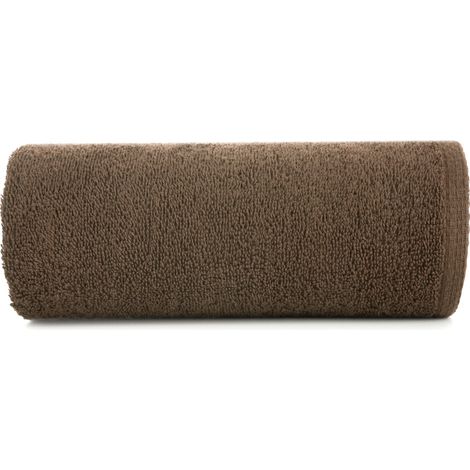 Asciugamano da bagno classico Eurofirany in cotone SMOOTH1 50X90CM marrone (1/5)