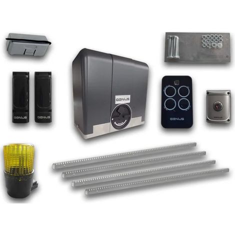 genius kit motorisation blizzard 104016 + 4mt crém zinguée emp104016cremz