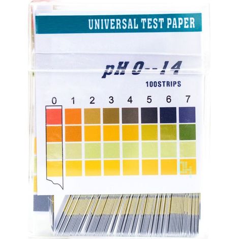 Paquet de 2 bandelettes de Test de mesure professionnelles en papier PH pour la vie quotidienne industrielle avec boîte en plastique (1/5)