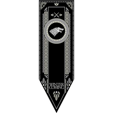 Awyjcas Game of Thrones House Sigil Tournament Banner (18" by 60") -style 6 (1/5)
