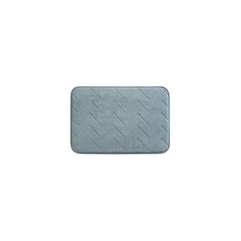 GEDY MOUSSE TAPPETO 40X60 CM AZZURRO POLVERE
