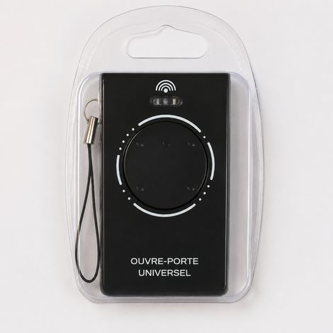Télécommande pour porte de garage et portail FAAC XT2 XT4 noir 4 boutons 433 MHz 29 g noir 4 433mhz 29 g – Livraison gratuite