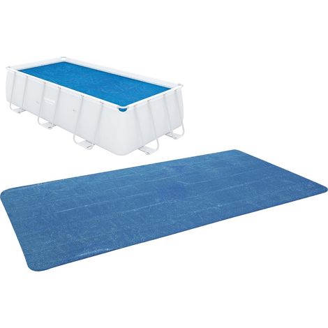 Bestway Bestway® Flowclear™ PE-Solarabdeckplane 380 x 180 cm, blau, eckig (1/4)