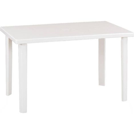 TAVOLO IN POLIPROPILENE 'MARSHALL' bianco