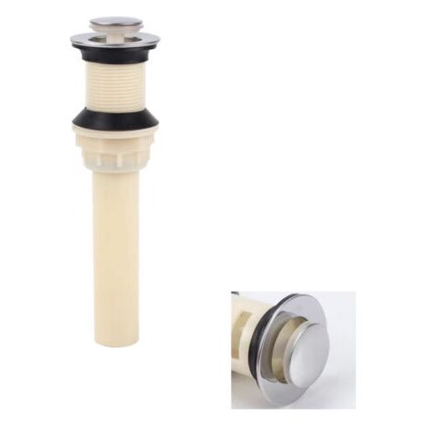 PILETTA SCARICO CLICK CLACK TAPPO UNIVERSALE LAVABO LAVELLO BIDET 1/4" DGO-164 (1/2)
