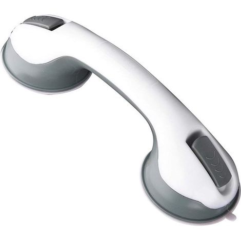 Poignée de sécurité 30 cm avec ventouse – Sans perçage – Pour salle de bain, douche, WC – Aide aux enfants et personnes âgées (1/5)