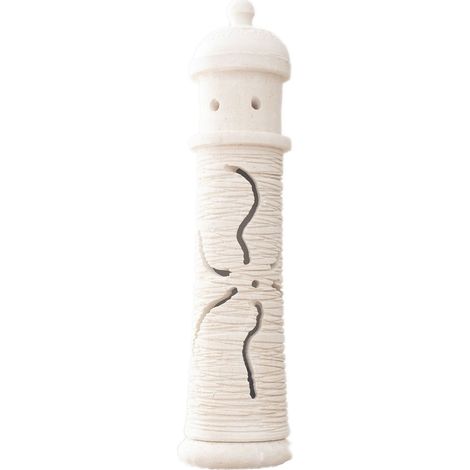 Lampada da terra o tavolo FARO scultura decorazione in Pietra Leccese salentina misure 40 x 11 cm