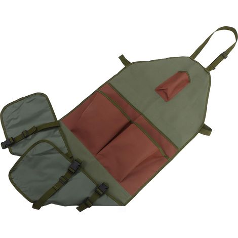 Tablier de Jardinage en Oxford à Poches Multiples Long Réglable Protection Jambes et Bas du Corps pour Taille et Récolte Homme Femme (1/4)