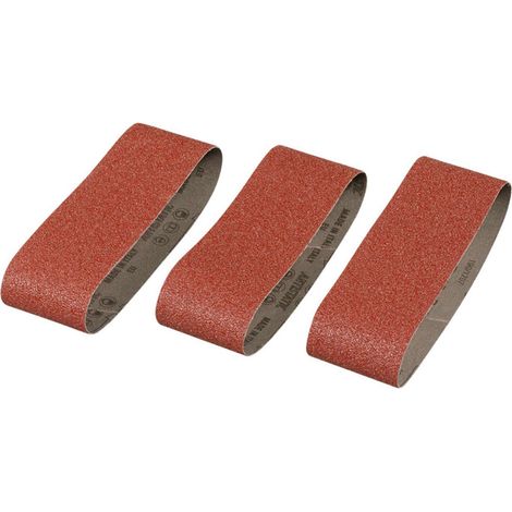 STANLEY - 3 NASTRI ABRASIVI GRANA 40 60X400MM (1/2)