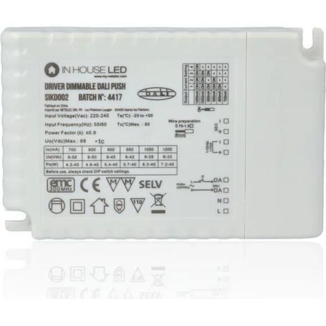 Alimentatore per dispoditivi LED dimmerabile DALI (1/3)