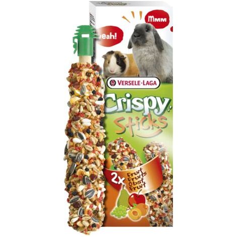 Crispy Sticks Rabbits- Guinea Pigs Fruit, 2 piezas 110g (1/2)
