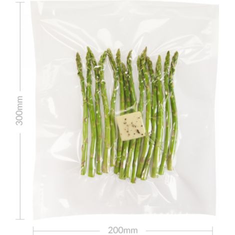 Sac Sous-Vide Gaufrés 200 mm x 300 mm - Boîte de 100 - SousVideTools