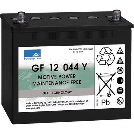 Batterie Gel SONNENSCHEIN GF Y 12 VOLTS GF12044Y 12V 50AH AMPS (EN) (1/2)